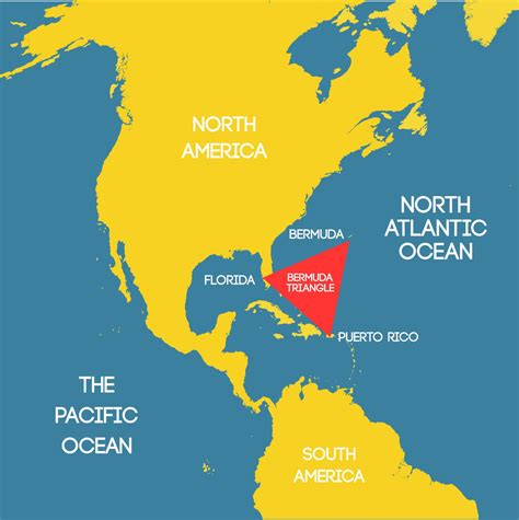 Carte des Bermudes avec une indication de localisation