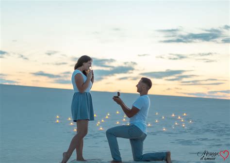 Vue panoramique d'un paysage romantique propice à une demande en mariage