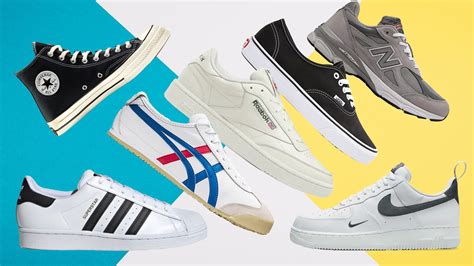Collage de différents modèles de sneakers Reebok pour adolescents