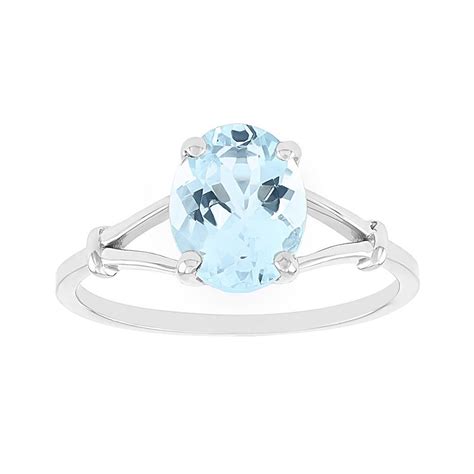 Collection de bagues aigue-marine pour femme avec différents styles de montures