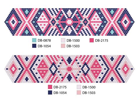 Schéma de couleurs pour le tissage rose 