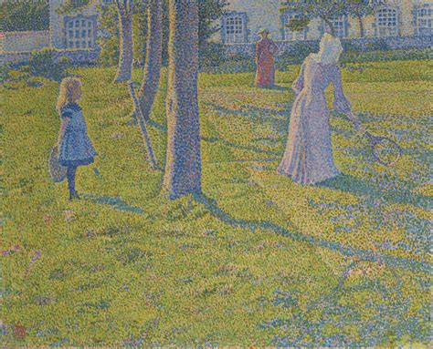 Scène de rue marocaine peinte par Théo van Rysselberghe