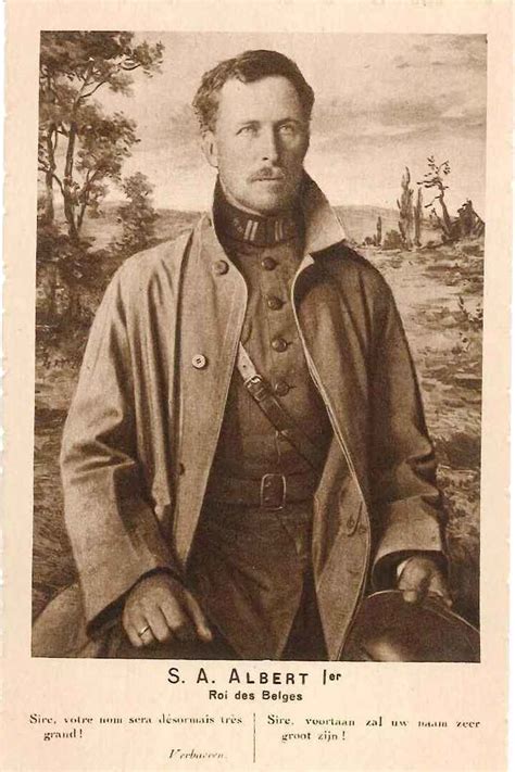Photographie du roi Albert Ier des Belges