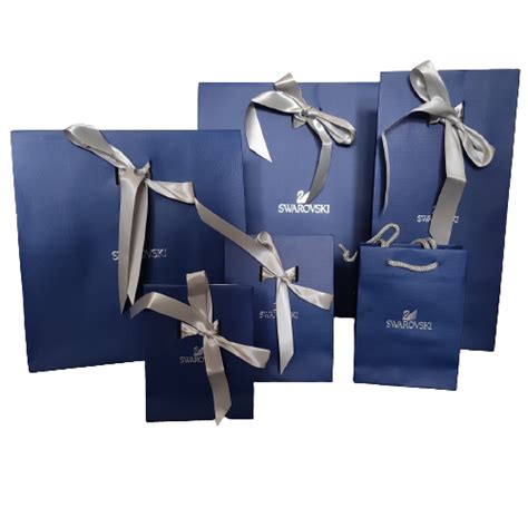 Exemple d'emballage cadeau Swarovski