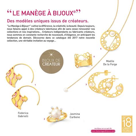 Infographie présentant les différents services offerts par Le Manège à Bijoux