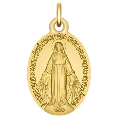 Médaille miraculeuse et médaille Vierge Marie.