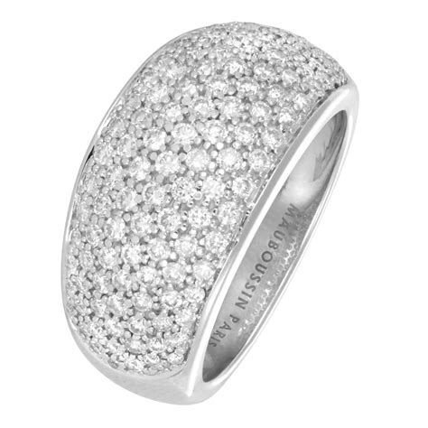 Bague en or et diamants de la maison Mauboussin
