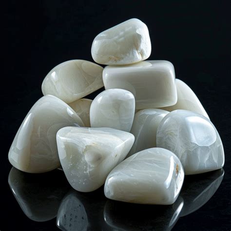 Illustration représentant les vertus du jade blanc, symbolisant la sérénité et la guérison