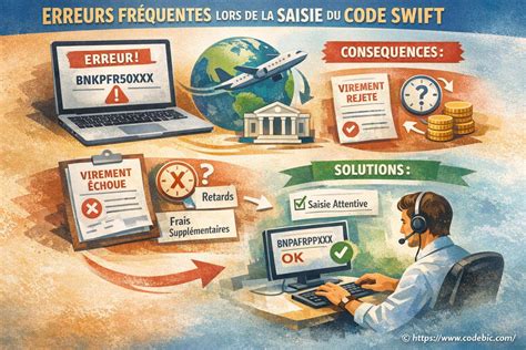 Infographie présentant les erreurs de saisie les plus fréquentes entraînant des rejets de FSE