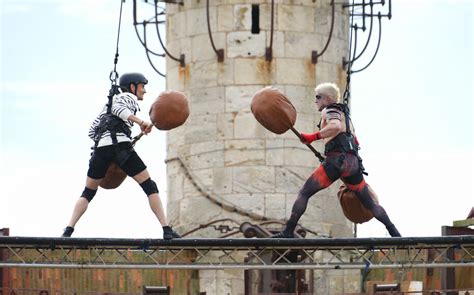 Infographie montrant le déroulement des épreuves dans Fort Boyard