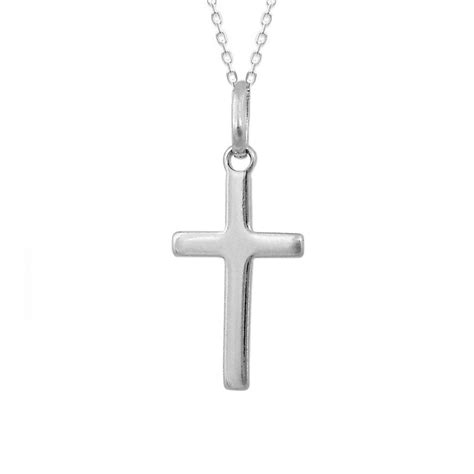Collier croix personnalisée en Argent 925, un modèle spirituel et chic.