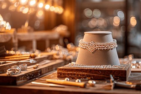 Artisan travaillant le laiton pour créer un bijou doré