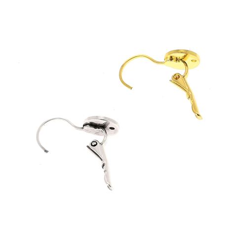 Schéma expliquant le mécanisme de fermeture d'une boucle d'oreille dormeuse.