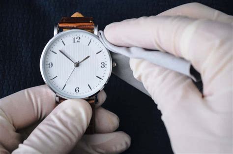 Montre endommagée nécessitant une réparation