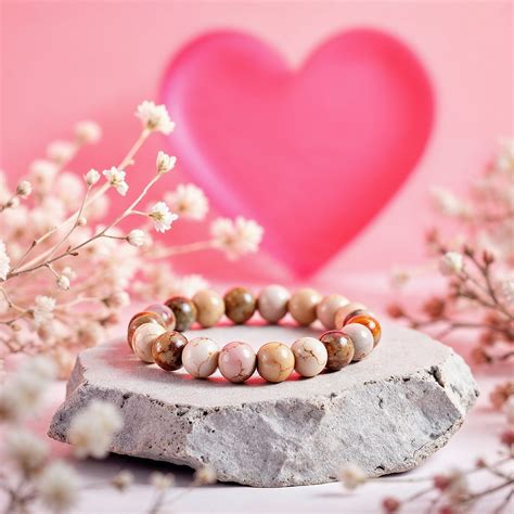 Collection de bracelets pour enfants en pierres naturelles aux couleurs vives.