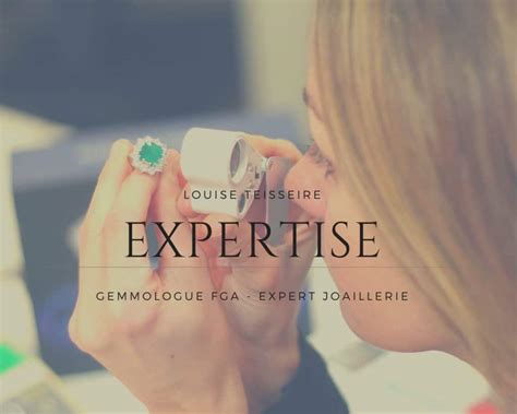 Certificat d'expertise bijou