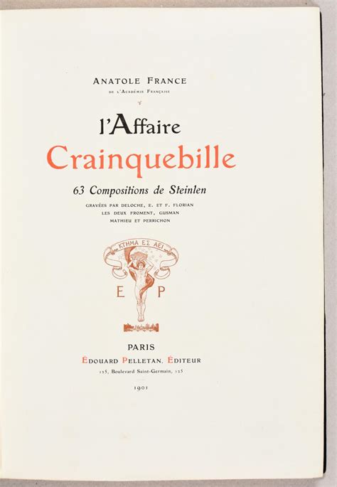 Illustration de Steinlen pour 