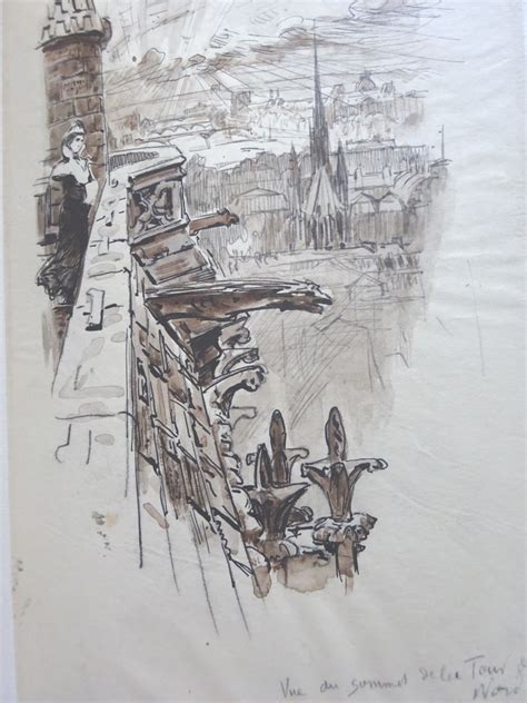Gravure originale de Charles Jouas pour 