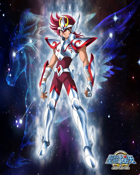 Image de Koga, le protagoniste de Saint Seiya Omega, en armure.