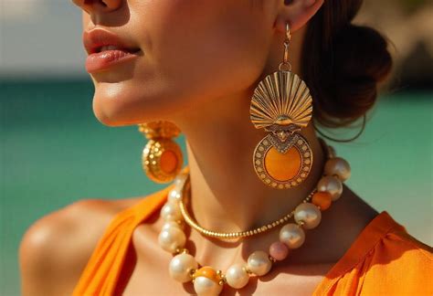 Collection de bijoux fantaisie colorés et tendance