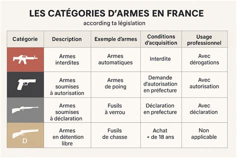 Schéma récapitulatif des conditions d'obtention d'une autorisation d'arme de catégorie B pour un professionnel