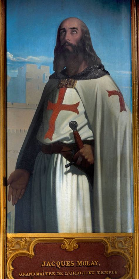 Portrait imaginaire de Jacques de Molay