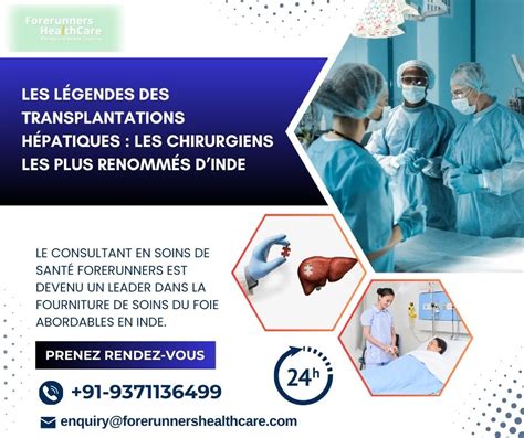 Chirurgiens opérant lors d'une transplantation hépatique