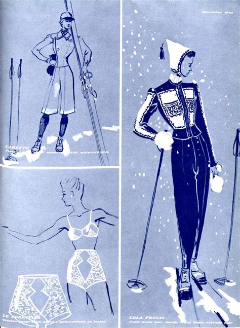 Illustrations de mode présentées dans La Presse d'août 1954.