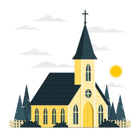 Illustration d'une église chrétienne d'Orient
