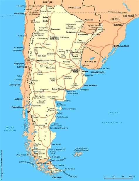 Carte de l'Argentine avec la région de Chuschagasta mise en évidence.