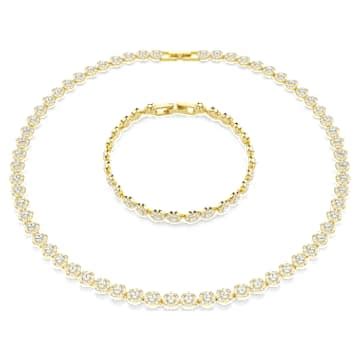 Collection de bijoux Swarovski : bagues, bracelets, colliers et boucles d'oreilles scintillants