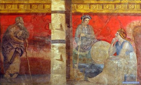 Illustration de peintures murales romaines