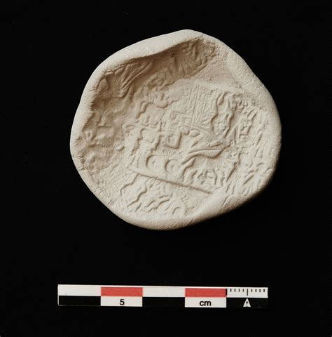 Empreinte de sceau-cylindre de Mari