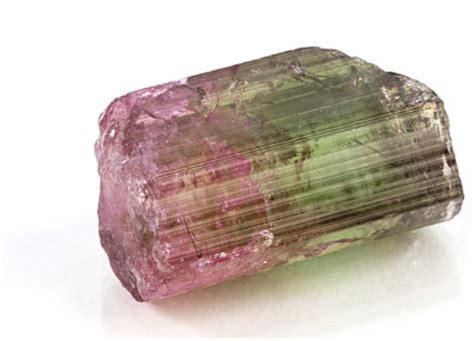 Illustration de la pierre tourmaline brune et de ses différentes nuances.