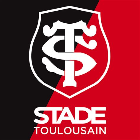 Logo du Stade Toulousain avec les couleurs rouge et noir