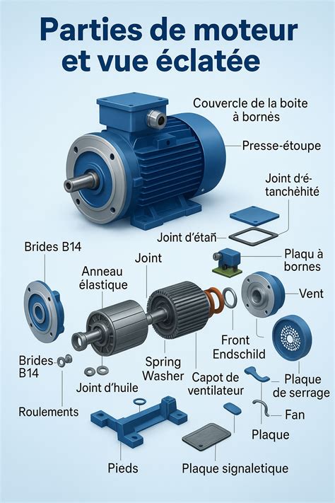 Vue éclatée montrant les différents éléments d'un pilier habillé