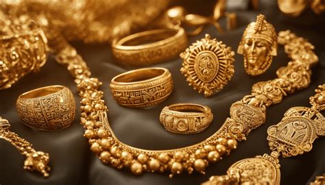 Schéma de l'évolution de l'utilisation de l'or en joaillerie à travers les civilisations