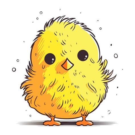 Illustration d'un poussin mignon et d'un couple s'appelant mutuellement avec des surnoms affectueux.