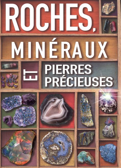 Couverture d'un livre sur les minéraux et pierres précieuses