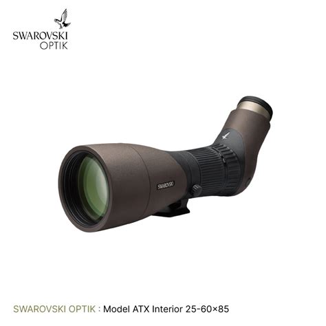 Illustration de la conception modulaire des longues-vues Swarovski ATX/STX