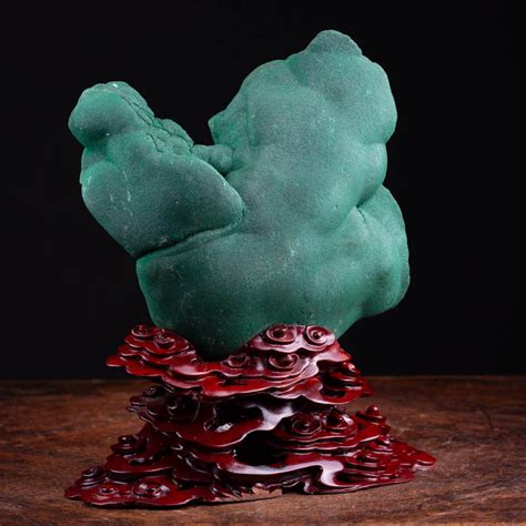 Exemple de formation botryoïdale de malachite