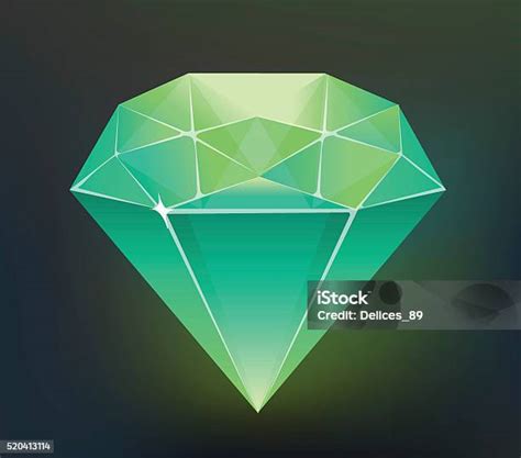 Illustration d'un diamant étincelant