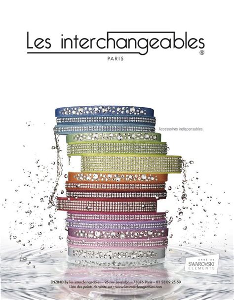 Collection de bracelets Spark ornés de cristaux Swarovski