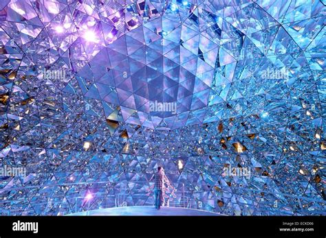 Vue extérieure des Mondes de Cristal Swarovski (Kristallwelten)