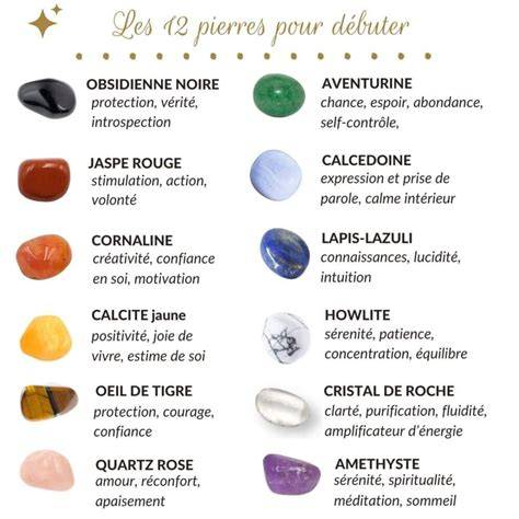 Illustration d'un stylo lithothérapie avec différentes pierres naturelles incrustées.