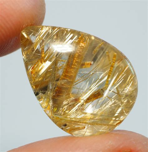 Exemple d'éclogite avec un cristal de rutile visible en observation binoculaire (40x).