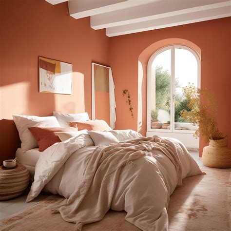 Exemple de décoration d'une chambre avec une ambiance chaleureuse et colorée