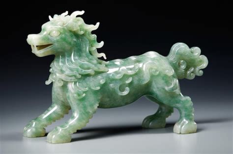 Représentation d'un objet rituel en jade chinois ancien