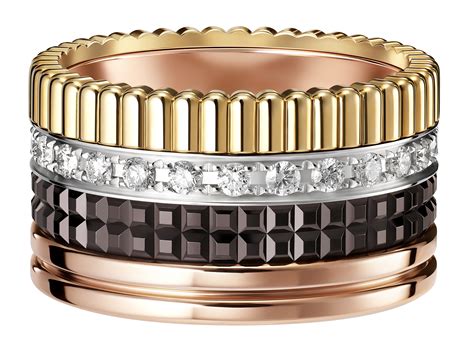 Photographie d'une bague de la collection Quatre de Boucheron.