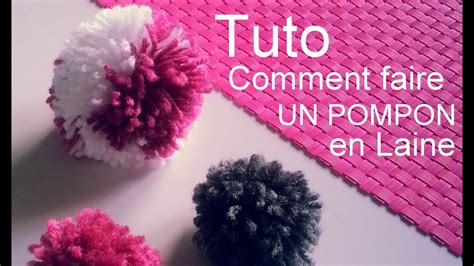 Schéma explicatif des étapes de confection d'un pompon en tissu